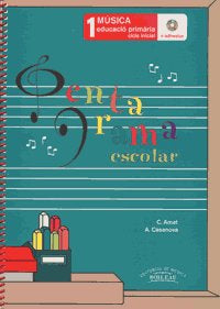 PENTAGRAMA ESCOLAR MUSICA 1 | Varios Autores | 9788480207621 (Editorial Musica Boileau) Imagen principal del producto
