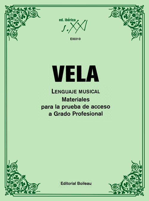 Materiales para la Prueba de Acceso a Grado Profesional (Editorial Música Boileau) - 9788480208529