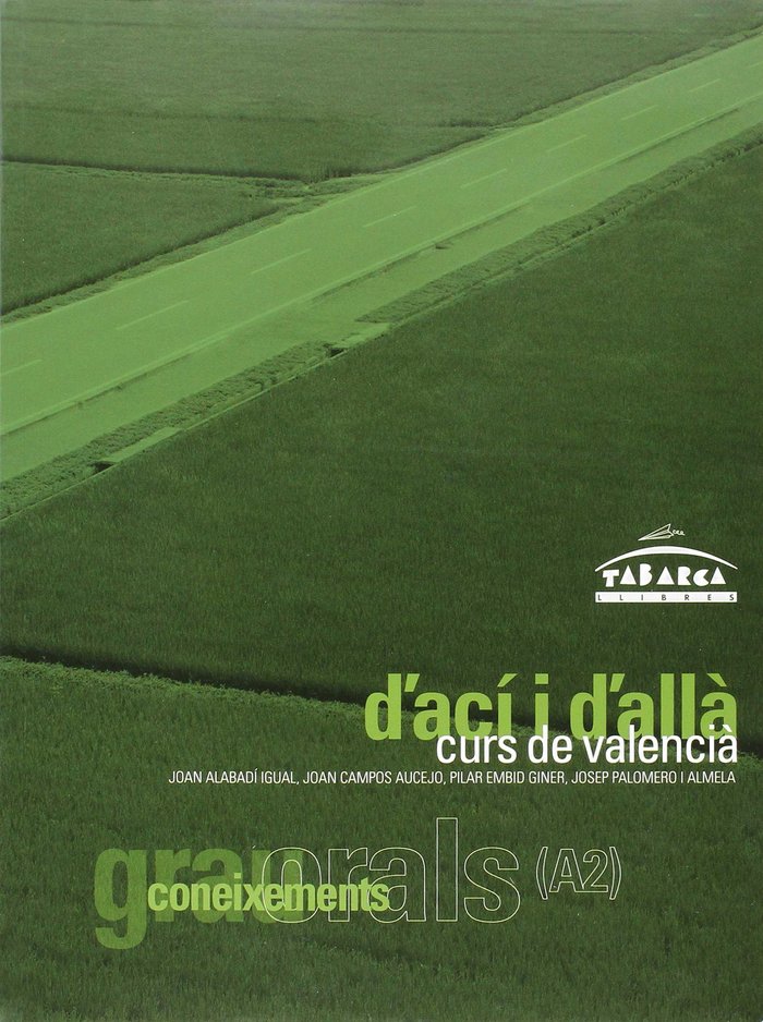 D'aci I D'alla Oral (A2) (Tabarca) - 9788480252461