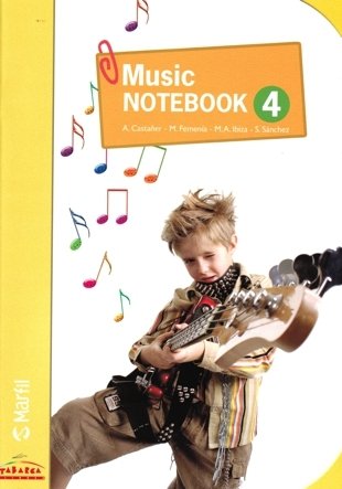 Music Notebook 4º EP 15 MARMU14EP (Marfil) - 9788480253406