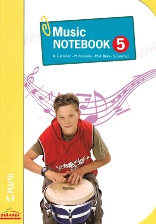 Music Notebook 5º EP 15 MARMU15EP (Marfil) - 9788480253413