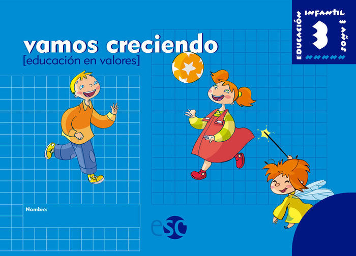 VAMOS CRECIENDO 3 AÑOS EDIETI9EI | Varios Autores | 9788480772433 (Social Y Cultural) Imagen principal del producto