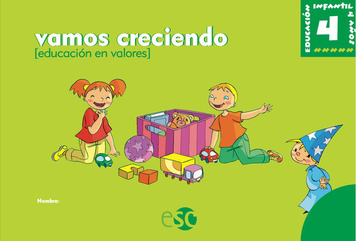 VAMOS CRECIENDO 4 AÑOS EDIVAR10E | | 9788480772532 (Social Y Cultural) Imagen principal del producto