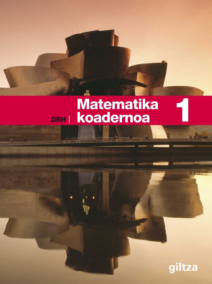 Koad, Matematika 1 ESO P, Vasco 08 (Giltza Edebe) - 9788481189421