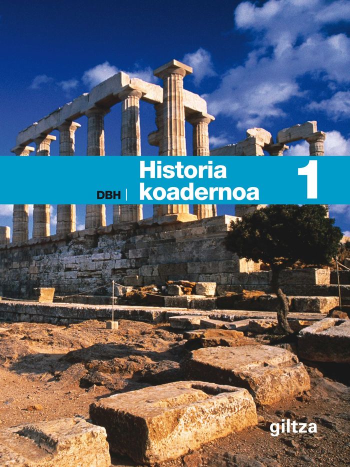 Koad, Historia 1º ESO P, Vasco 08 (Giltza Edebe) - 9788481189629