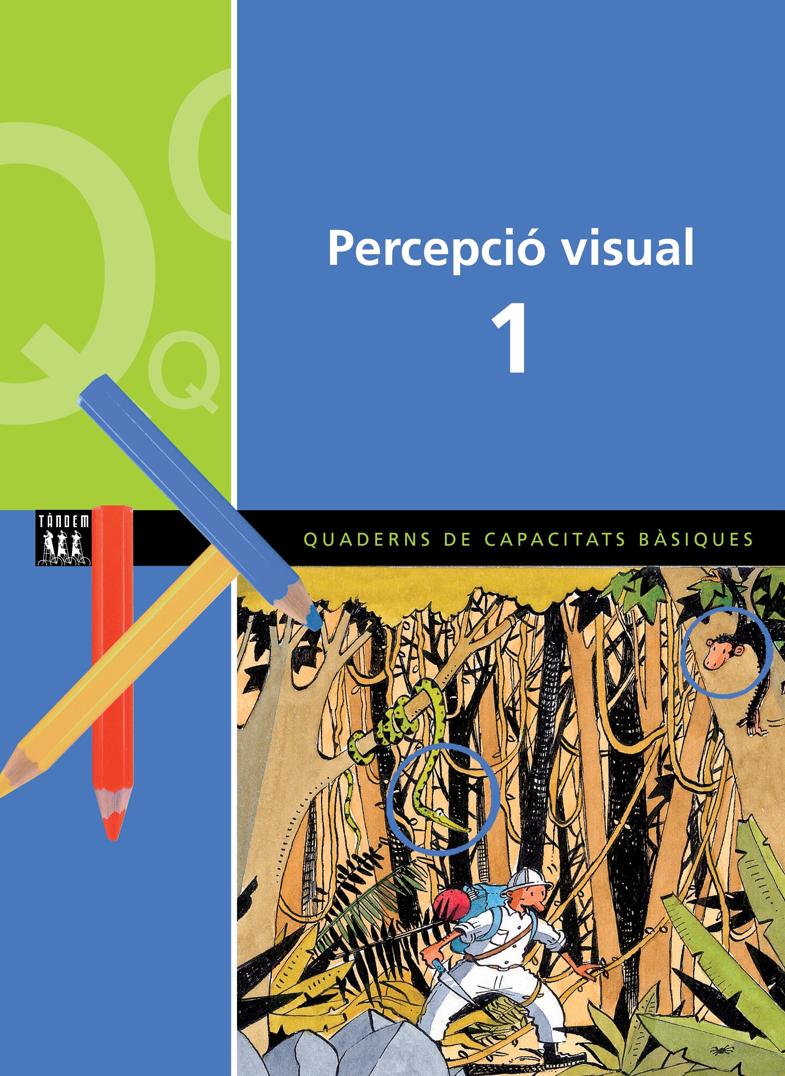 Percepció visual 1. Blanch Gisbert, Xavier, Espot Puig, Laura (Tandem Edicions, S.L.) 9788481314472