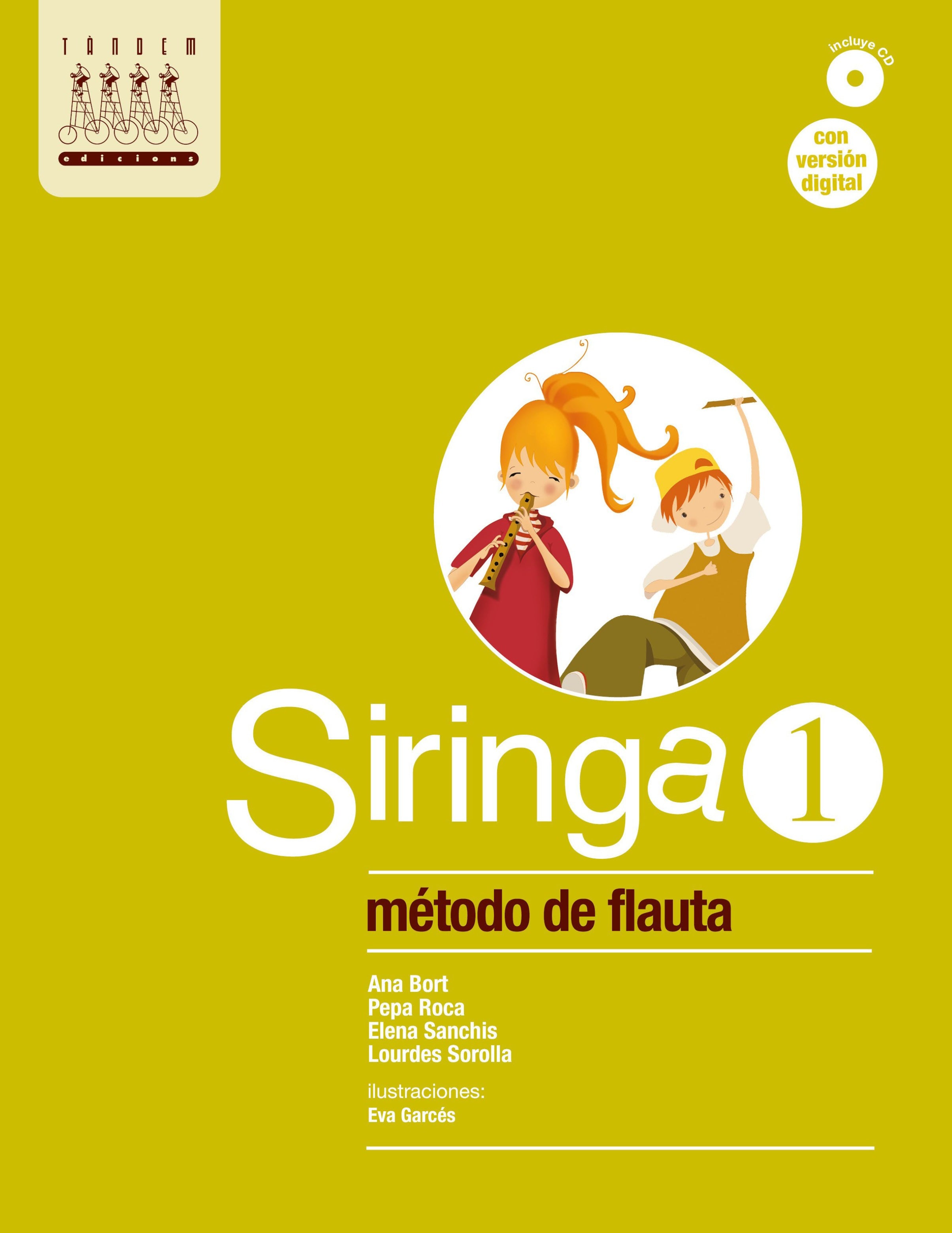 Siringa 1 castellano. [et Al. ], Bort Bono, Ana, Roca Velasco, Pepa (Tandem Edicions, S.L.) 9788481317428 Imagen principal del producto