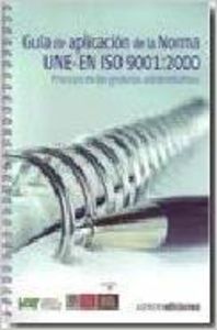 Guia Aplicación Norma Une-en Iso 9001:2000.GESTORIAS Admon (Aenor) - 9788481435764