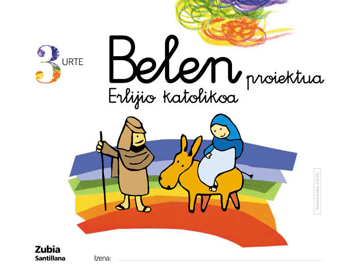 3URTE ERLIJIO KATOL BELEN EUSK ZUBI ED05 | Varios Autores | 9788481478105 (Zubia Santillana) Imagen principal del producto