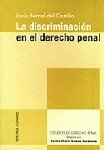 DISCRIMINACION EN EL DERECHO PENALLA - 9788481516586 Imagen principal del producto