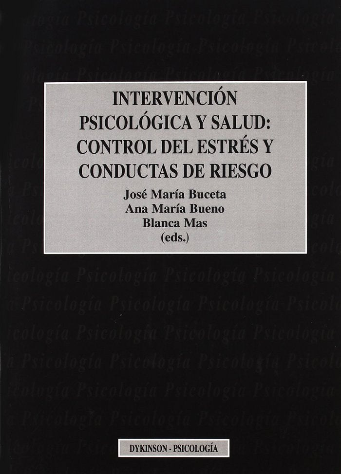 INTERVENCION PSICOLOGIA Y SALUD CONTROL DEL ESTRES Y CONDUCT - 9788481557381 Imagen principal del producto