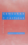 CENSURAR Y CASTIGAR - 9788481642544 Imagen principal del producto