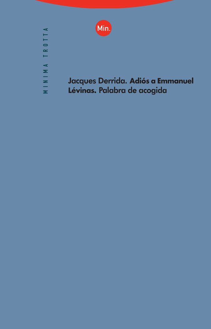 ADIOS A EMMANUEL LEVINAS - 9788481642834