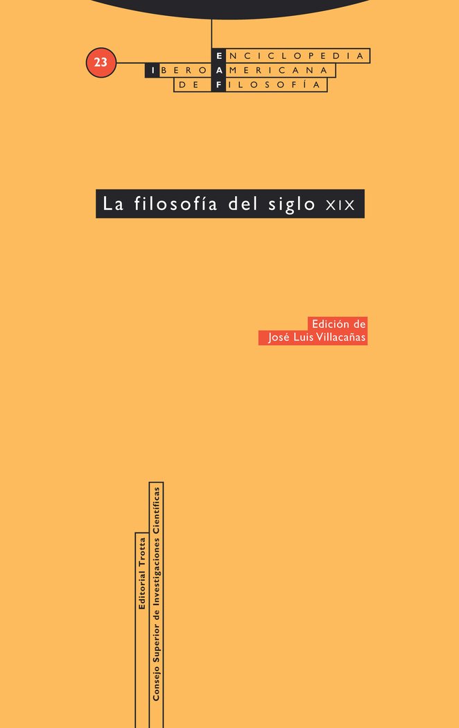 FILOSOFIA DEL SIGLO XIX - 9788481644739 Imagen principal del producto