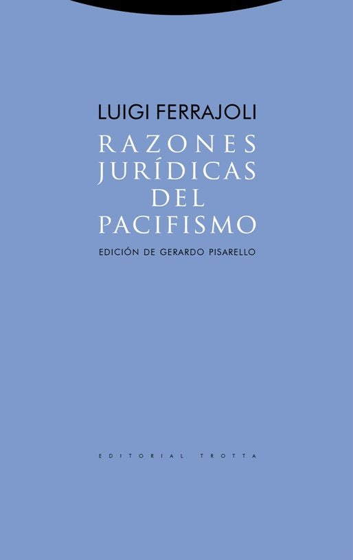 RAZONES JURIDICAS DEL PACIFISMO - 9788481646931 Imagen principal del producto