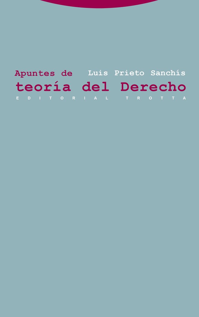APUNTES DE TEORIA DEL DERECHO - 9788481647761 Imagen principal del producto