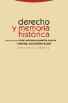 DERECHO Y MEMORIA HISTORICA - 9788481649642 Imagen principal del producto