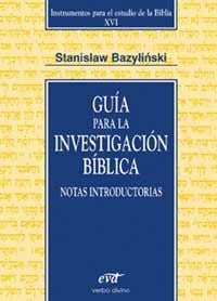 GUIA PARA LA INVESTIGACION BIBLICA - 9788481690774 Imagen principal del producto