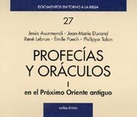 PROFECIAS Y ORACULOS I - 9788481691504 Imagen principal del producto