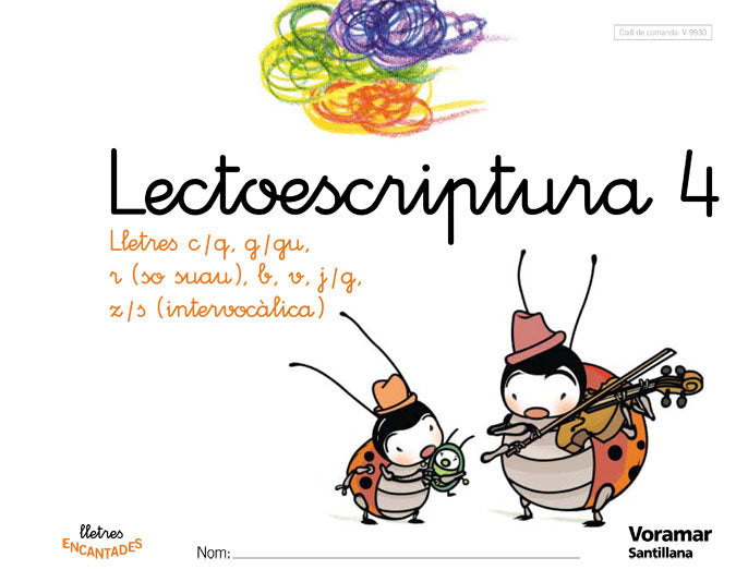 QUAD 4 LLETRES ENCANTAD LECTO VORA ED05 | AA,VV, | 9788481949933 (Voramar Santillana)