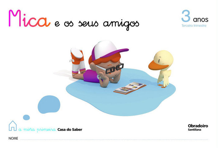 3-3ANOS INFANTIL MICA GALL ED10 | Varios Autores | 9788482249377 (Obradoiro Santillana) Imagen principal del producto