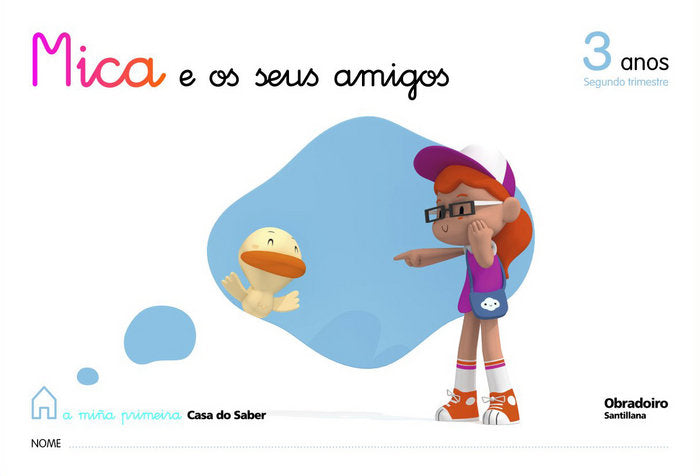 3-2ANOS INFANTIL MICA GALL ED10 | Varios Autores | 9788482249469 (Obradoiro Santillana) Imagen principal del producto