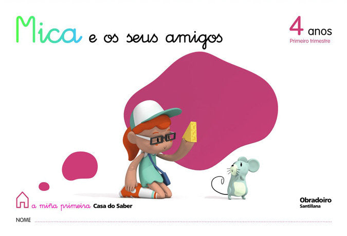 4-1ANOS INFANTIL MICA GALL ED10 | AA,VV, | 9788482249490 (Obradoiro Santillana) Imagen principal del producto