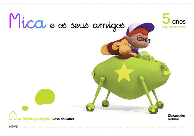 5-2ANOS INFANTIL MICA GALL ED10 | AA,VV, | 9788482249568 (Obradoiro Santillana)