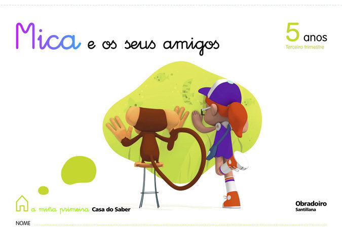 5-3ANOS INFANTIL MICA GALL ED10 | AA,VV, | 9788482249612 (Obradoiro Santillana) Imagen principal del producto