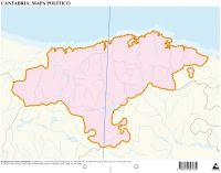 Mapas mudos Cantabria CUMIO Pack 50 para estudiar y manualidades Imagen principal del producto