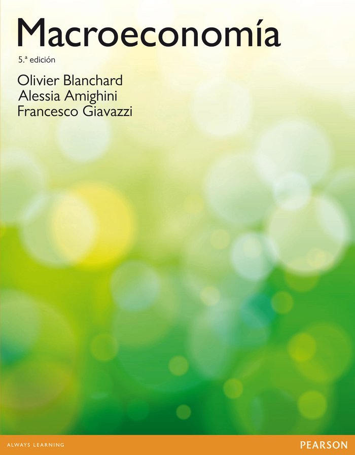 MACROECONOMIA 5ªED | BLANCHARD/AMIGHINI/GIAVAZZI | PEARSON EDUCACION | 9788483227886 Imagen principal del producto