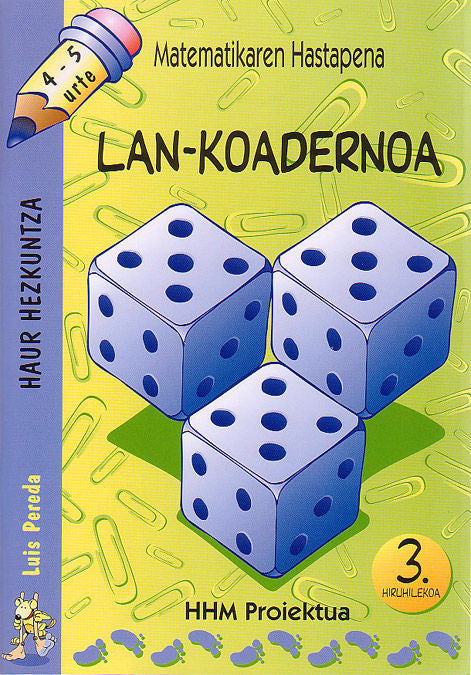 MATEMATIKA III 4 URTE PEREDA IBAIBAMAT04EI | PEREDA ORTIZ DEL RIO,LUIS | 9788483256022 (Ibaizabal Edelvives) Imagen principal del producto
