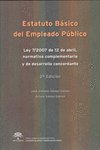 ESTATUTO BASICO DEL EMPLEADO PUBLICO 2ªED - 9788483334195 Imagen principal del producto
