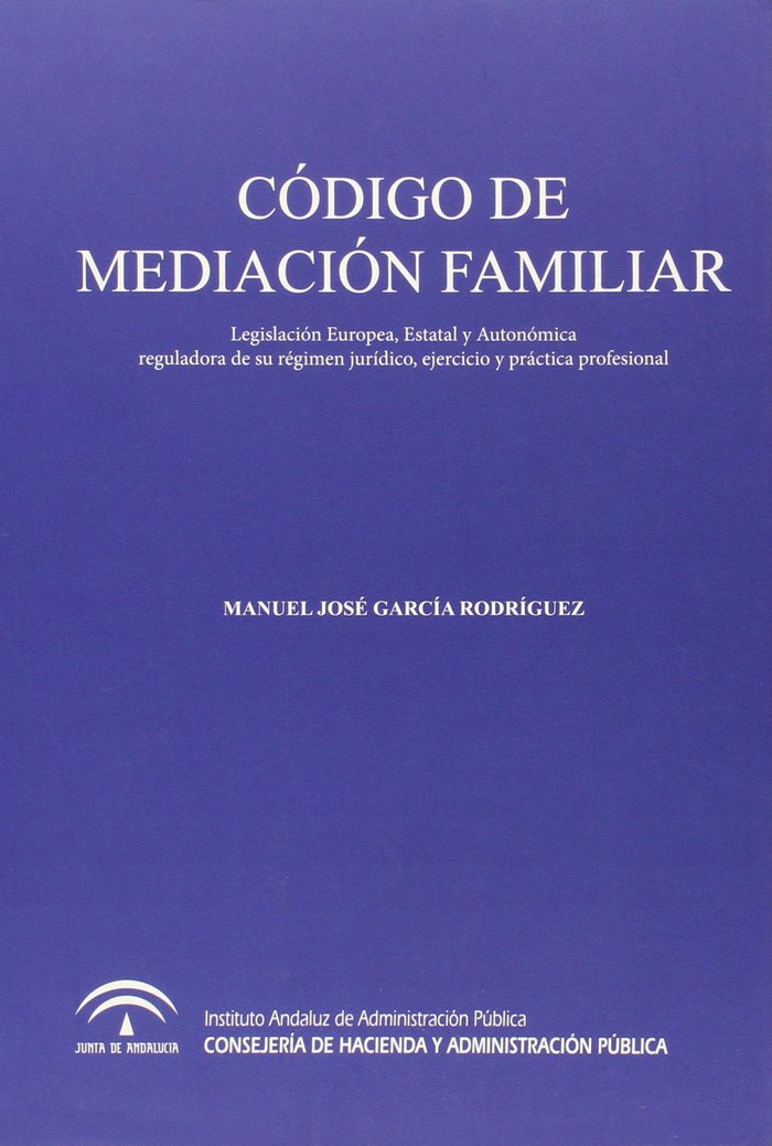 CODIGO DE MEDIACION FAMILIAR - 9788483335932