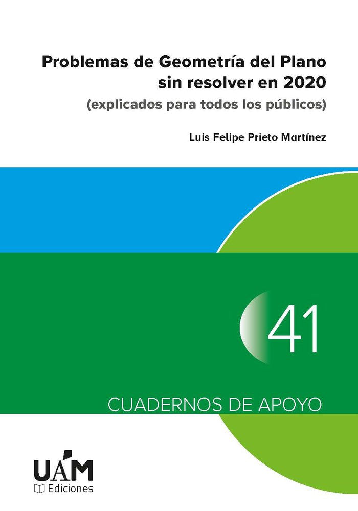 PROBLEMAS DE GEOMETRIA DEL PLANO SIN RESOLVER EN 2020 - 9788483448823 Imagen principal del producto