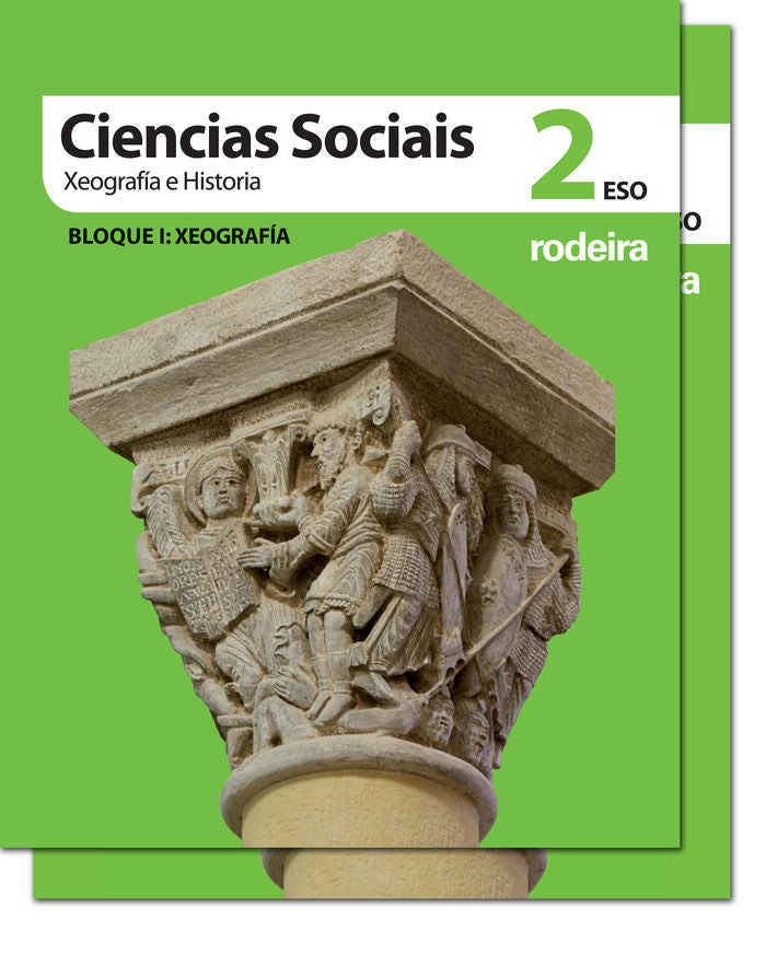 Xeografia Historia 2º ESO Galicia 12 (Rodeira Edebe) - 9788483493427