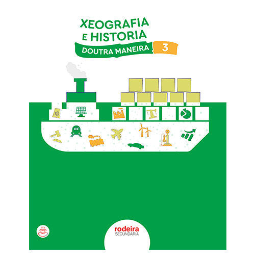 Xeografia e Historia 3º ESO Galicia 22 (Rodeira Edebe) - 9788483497500