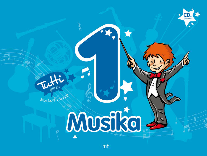 Musika 1º EP P, Vasco 11 Tutti (Giltza Edebe) - 9788483781647