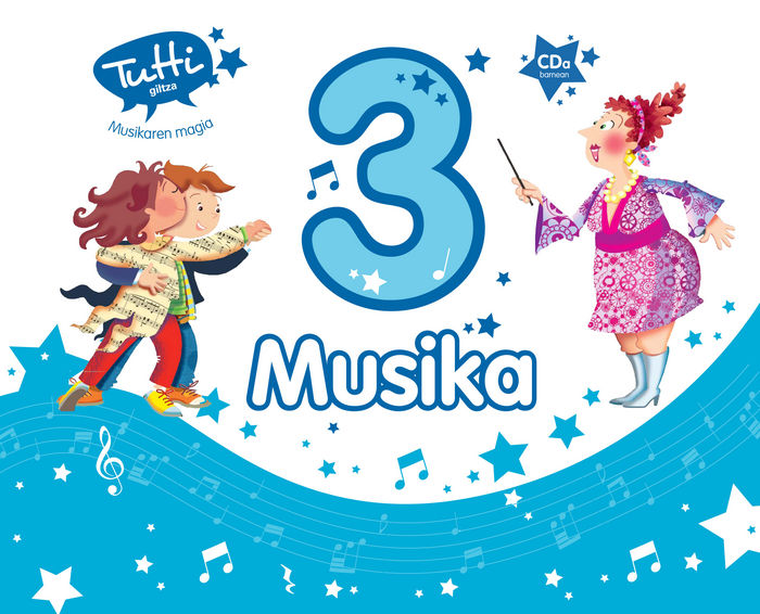 Musika 3º EP P, Vasco 12 Tutti (Giltza Edebe) - 9788483782163