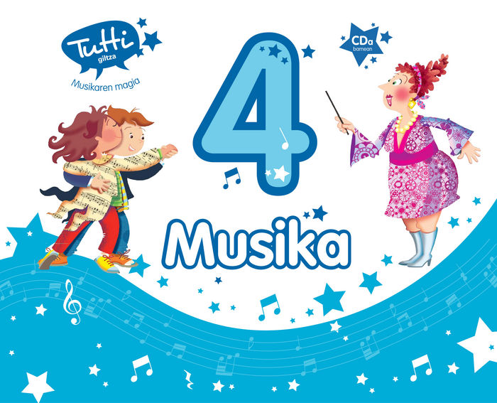 Musika 4º EP P, Vasco 12 Tutti (Giltza Edebe) - 9788483782170