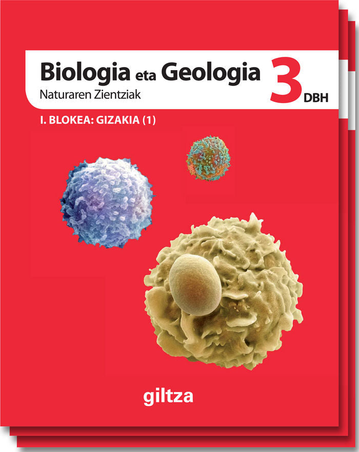 Biología Eta Geología 3º ESO P, Vasco 12 (Giltza Edebe) - 9788483782217
