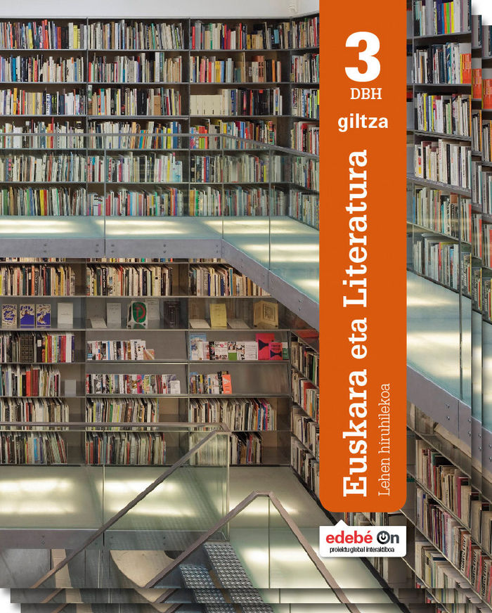 Euskara Eta Literatura 3º ESO P, Vasco 15 (Giltza Edebe) - 9788483783238