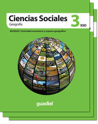 Ciencias Sociales 3º ESO 11 Andalucía EDECSO33ES (Guadiel Edebe) - 9788483792261
