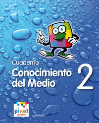 Cuaderno Conocimiento Medio 2º EP Pixel 11 EDECM12EP (Guadiel Edebe) - 9788483793268