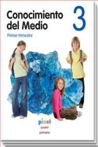 Conocimiento Medio 3º EP Pixel 12 EDECM13EP (Guadiel Edebe) - 9788483793350