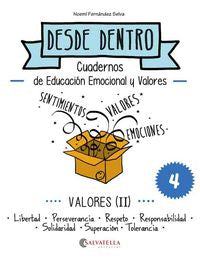 DESDE DENTRO 4 VALORES II | FERNANDEZ SELVA,NOEMI | SALVATELLA | 9788484128298 Imagen principal del producto
