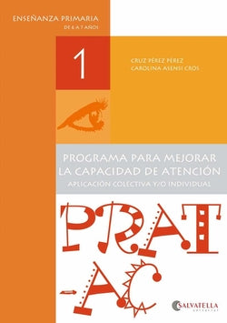Pract Ac :programa Mejorar Capacidad Atención (Salvatella) - 9788484129479