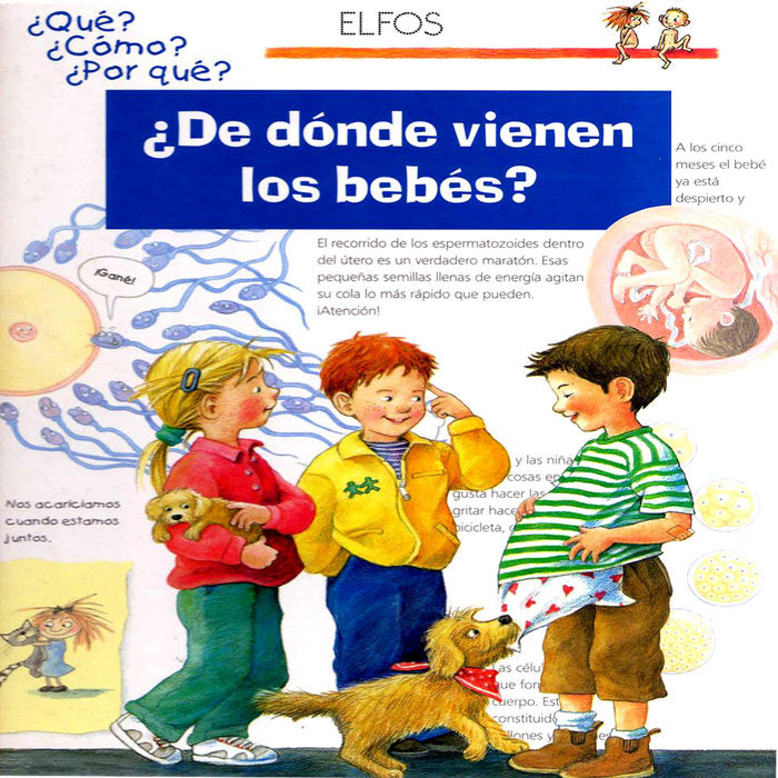 ¿DE DÓNDE VIENEN LOS BEBES? I Doris, Rübel I EDICIONES ELFOS, S.L. I 9788484234111 Imagen principal del producto