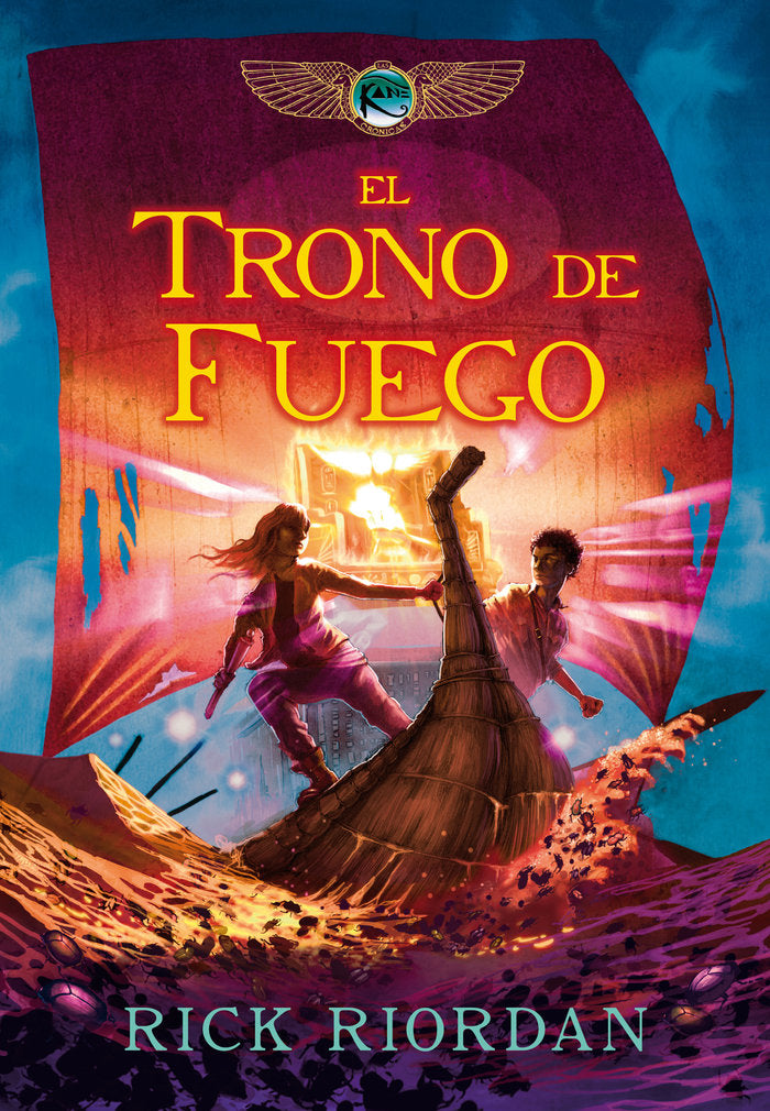 CRONICAS DE KANE 2 TRONO DE FUEGO,EL | Riordan,rick | 9788484418771 (Montena)