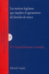 MOTIVOS LEGITIMOS QUE IMPIDEN AGOTAMIENTO DERECHO DE MARCA - 9788484443940 Imagen principal del producto